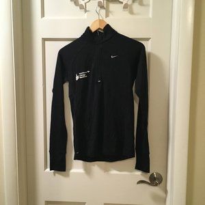 Nike dri-fit half zip-Chicago Marathon branded